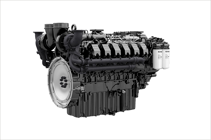 Новый мощный двигатель, совместно разработанный Kohler и Liebherr